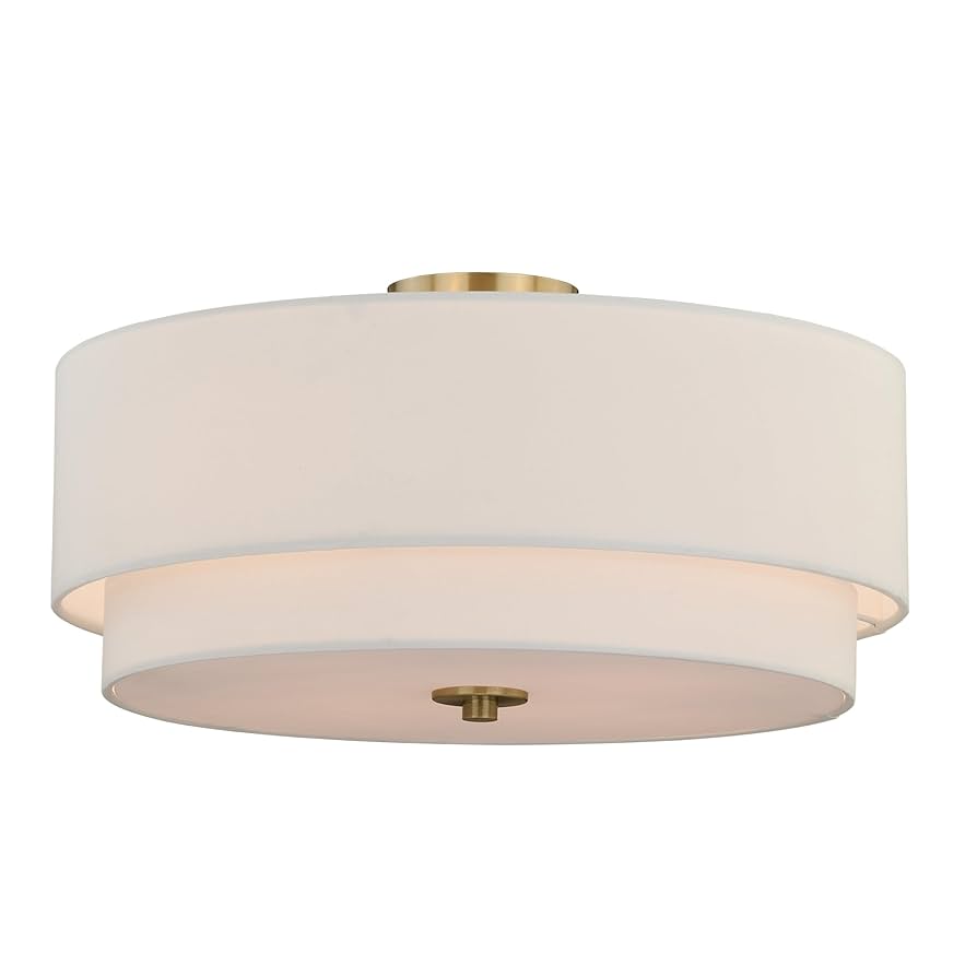 アムールビーン Z-Lite - Amon - 3 Light Semi-Flush Mount in Vintage Style